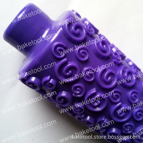 Plastic Purple Spiral Pattern Rolling pins